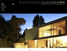 Tablet Screenshot of giaiphapchieusang.com